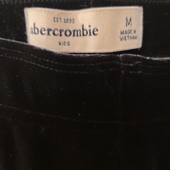 Abercrombie Girls velvet leggings size Medium - Picture 2 of 5